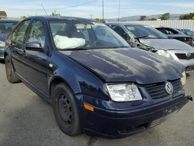 3VWRC29M2YM143943 - 2000 VOLKSWAGEN JETTA GL BLUE photo 1