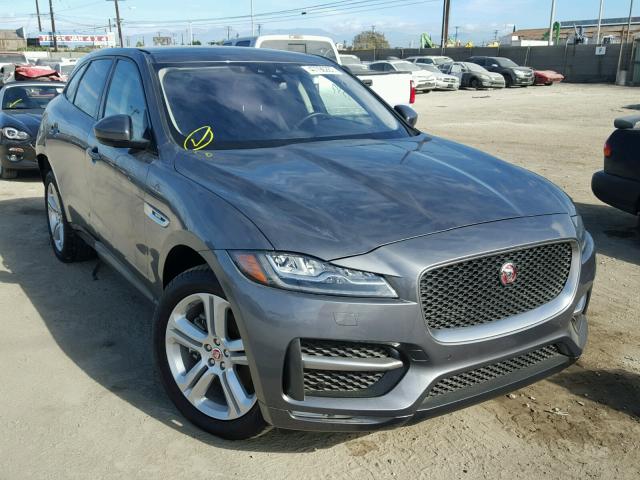 SADCL2BV1HA883996 - 2017 JAGUAR F-PACE R - GRAY photo 1