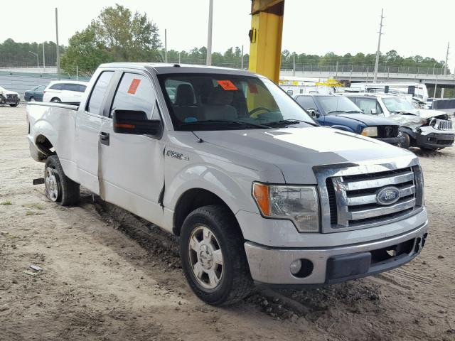 1FTEX1C89AFC64910 - 2010 FORD F150 SUPER WHITE photo 1