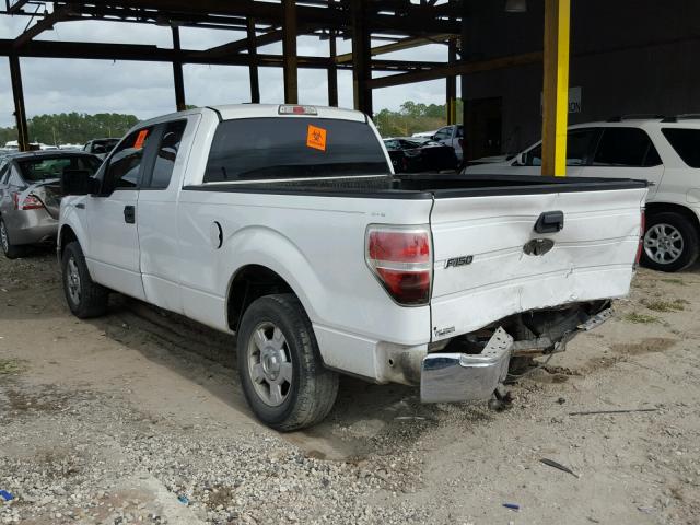 1FTEX1C89AFC64910 - 2010 FORD F150 SUPER WHITE photo 3