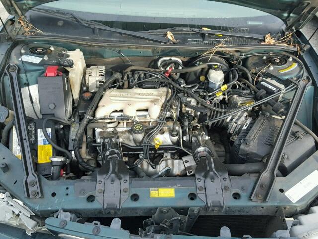 2G4WS52M6X1480928 - 1999 BUICK CENTURY CU GREEN photo 7