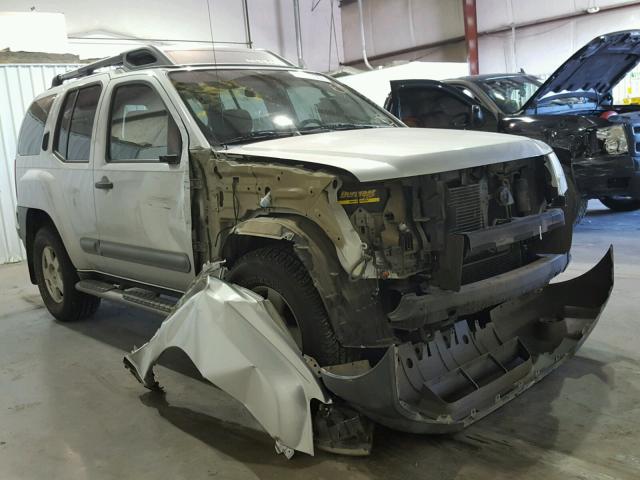 5N1AN08W15C606567 - 2005 NISSAN XTERRA OFF SILVER photo 1