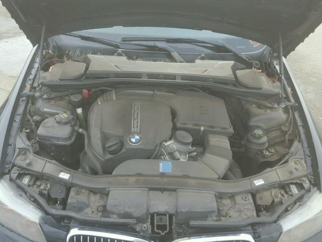 WBAPL5C55BA918279 - 2011 BMW 335 XI BLACK photo 7