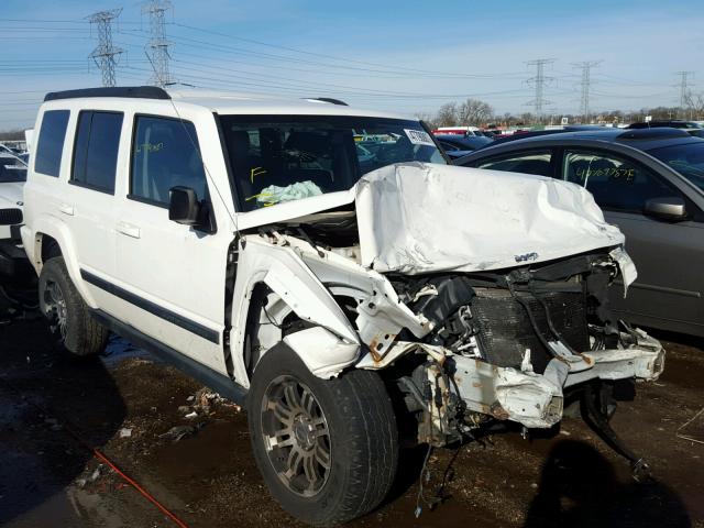 1J8HG48K68C207278 - 2008 JEEP COMMANDER WHITE photo 1