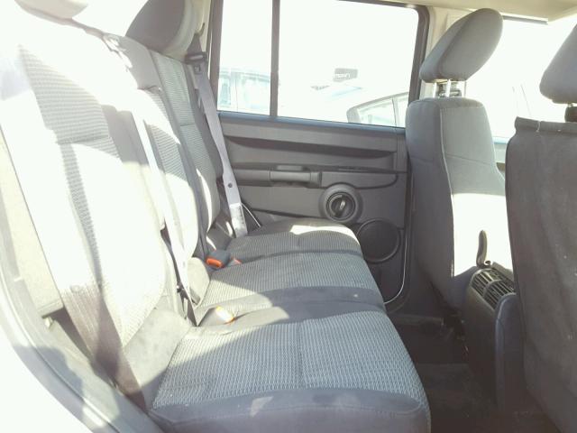 1J8HG48K68C207278 - 2008 JEEP COMMANDER WHITE photo 6