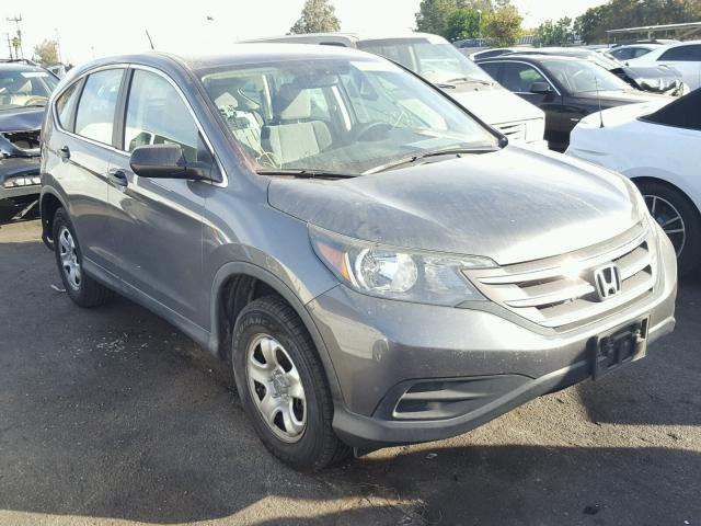 3CZRM3H36DG711077 - 2013 HONDA CR-V LX GRAY photo 1