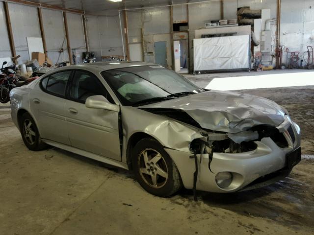 2G2WS522341174630 - 2004 PONTIAC GRAND PRIX SILVER photo 9