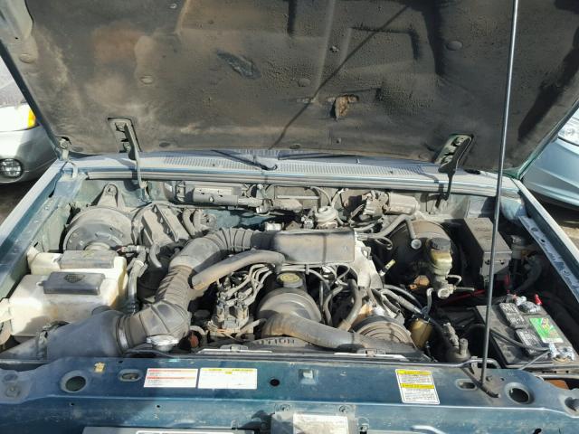 1FTCR10A5VUC58967 - 1997 FORD RANGER GREEN photo 7