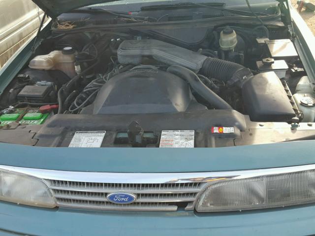 2FACP74W1PX171132 - 1993 FORD CROWN VICT BLUE photo 7