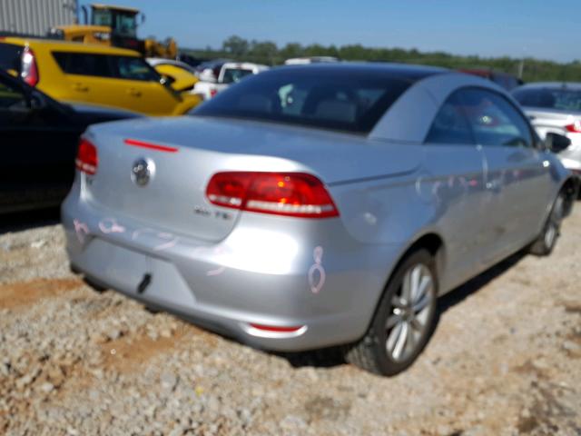 WVWBW7AH7CV000248 - 2012 VOLKSWAGEN EOS KOMFOR ვერცხლისფერი ფოტო 4