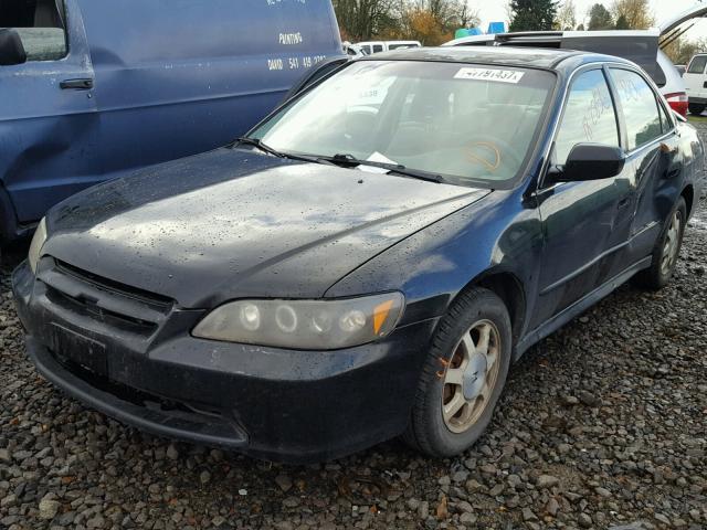 JHMCG56762C009215 - 2002 HONDA ACCORD SE BLACK photo 2