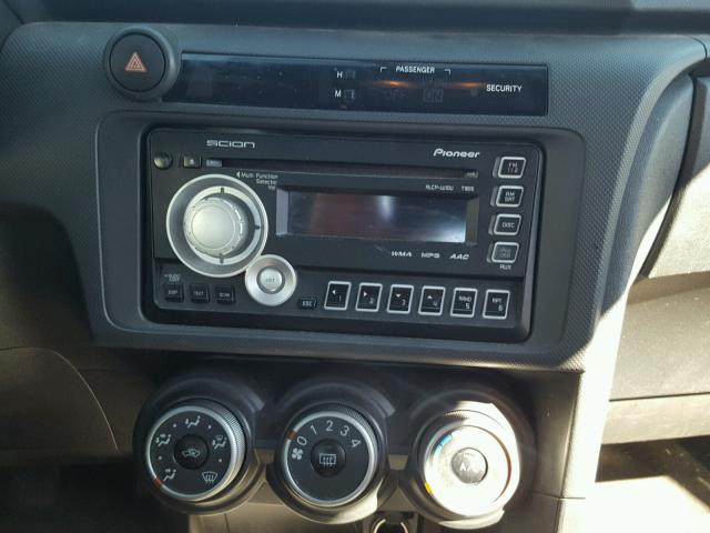 JTKJF5C72B3016865 - 2011 TOYOTA SCION TC 灰色 照片 9