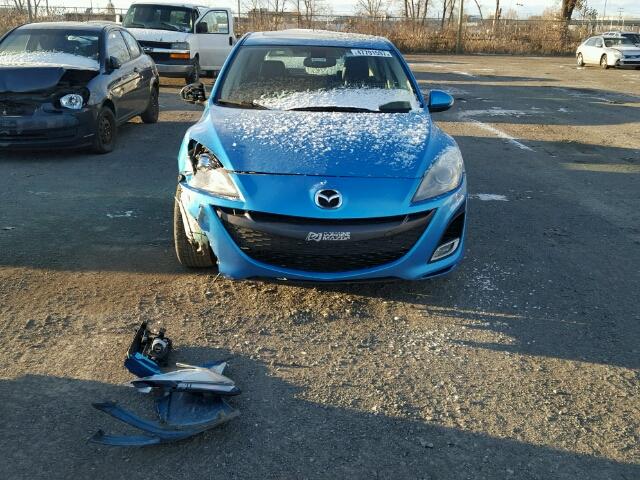 JM1BL1H53A1111885 - 2010 MAZDA 3 S BLUE photo 9