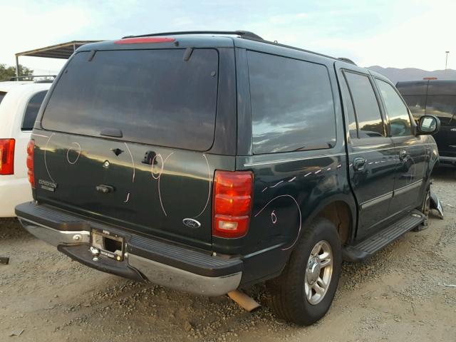 1FMPU16L11LB44789 - 2001 FORD EXPEDITION GREEN photo 4