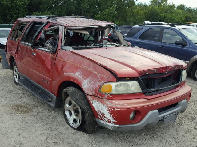 5LMEU27R92LJ15037 - 2002 LINCOLN NAVIGATOR 勃艮第红 照片 1