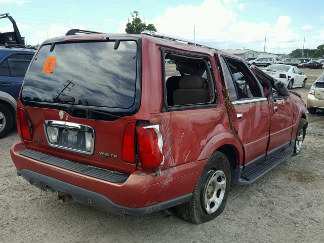 5LMEU27R92LJ15037 - 2002 LINCOLN NAVIGATOR 勃艮第红 照片 4