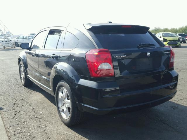 1B3HB48A09D224541 - 2009 DODGE CALIBER SX BLACK photo 3