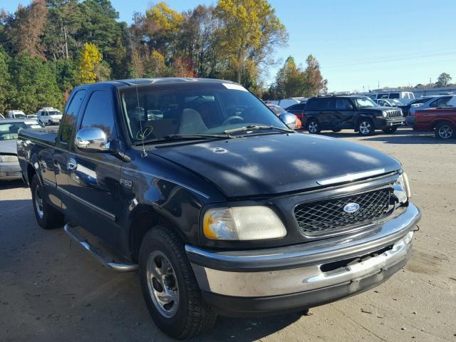 1FTDX1769VNA45168 - 1997 FORD F150 BLACK photo 1