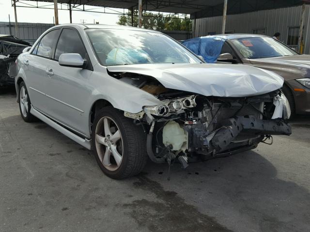 1YVHP80D135M44537 - 2003 MAZDA 6 S WHITE photo 1