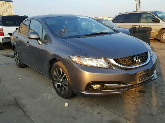 19XFB2F95DE224996 - 2013 HONDA CIVIC EXL CHARCOAL photo 1