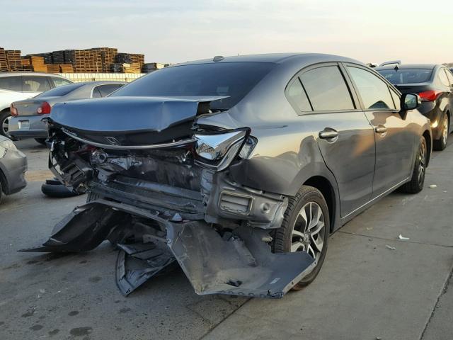 19XFB2F95DE224996 - 2013 HONDA CIVIC EXL CHARCOAL photo 4