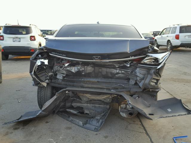 19XFB2F95DE224996 - 2013 HONDA CIVIC EXL CHARCOAL photo 9