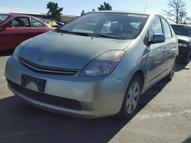 JTDKB20U177636221 - 2007 TOYOTA PRIUS GREEN photo 2