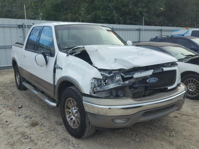 1FTRW07L23KD61289 - 2003 FORD F150 SUPER WHITE photo 1