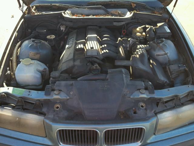 WBABK832XTET92018 - 1996 BMW 328I TEAL photo 7