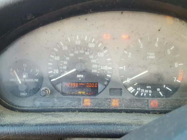 WBABK832XTET92018 - 1996 BMW 328I TEAL photo 8