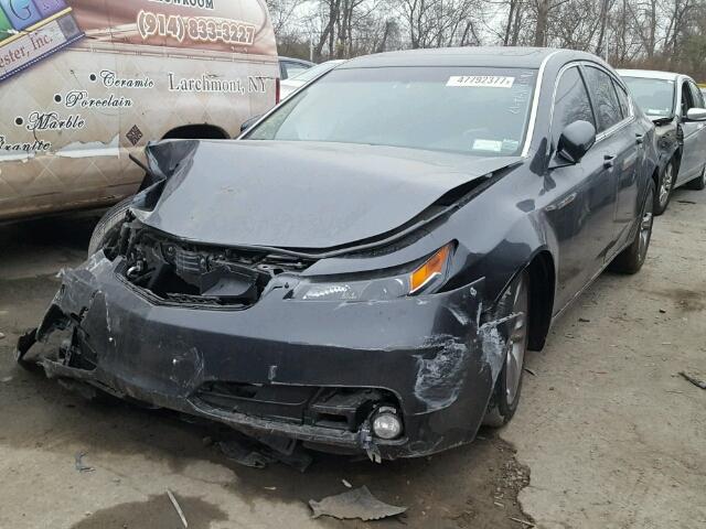 19UUA9F25EA002115 - 2014 ACURA TL BLACK photo 2