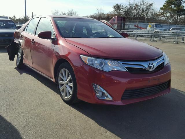 4T1BK1FK7DU530400 - 2013 TOYOTA CAMRY SE RED photo 1