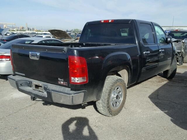 3GTP1UEA0DG174348 - 2013 GMC SIERRA C15 BLACK photo 4