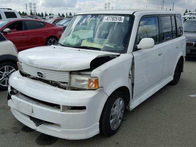 JTLKT324054029813 - 2005 TOYOTA SCION XB თეთრი ფოტო 2