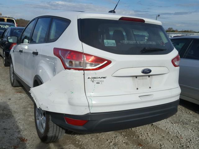 1FMCU0F73DUB89811 - 2013 FORD ESCAPE S WHITE photo 3