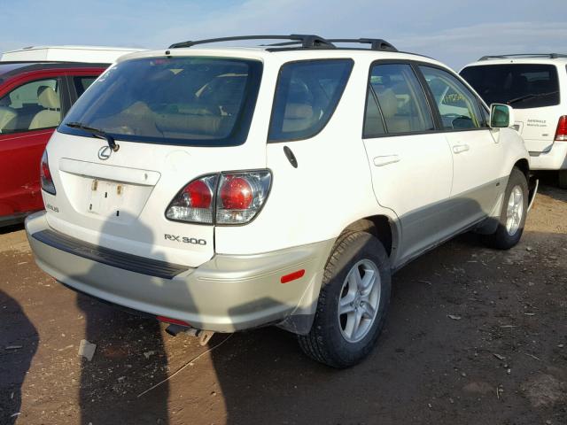 JTJHF10U430299844 - 2003 LEXUS RX 300 WHITE photo 4