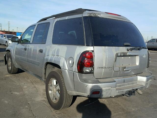 1GNES16SX56202922 - 2005 CHEVROLET TRAILBLAZE SILVER photo 3