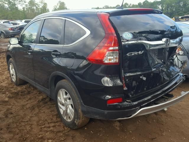 2HKRM4H74GH653108 - 2016 HONDA CR-V EXL BLACK photo 3