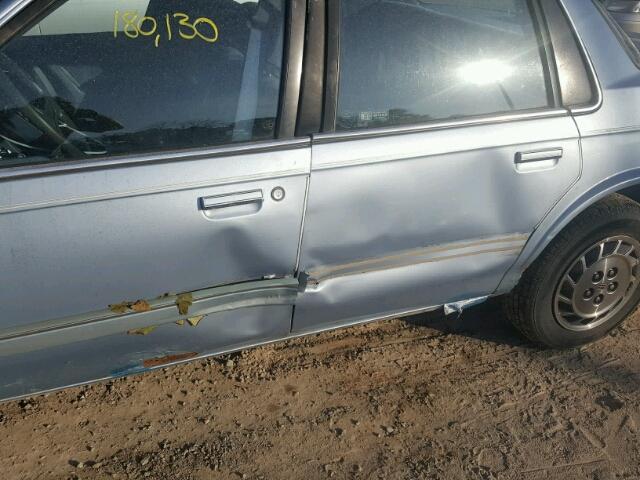 1G3AG54N2P6308717 - 1993 OLDSMOBILE CUTLASS CI BLUE photo 9