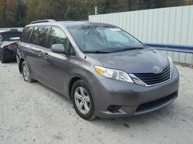 5TDKK3DC5BS005638 - 2011 TOYOTA SIENNA LE TAN photo 1