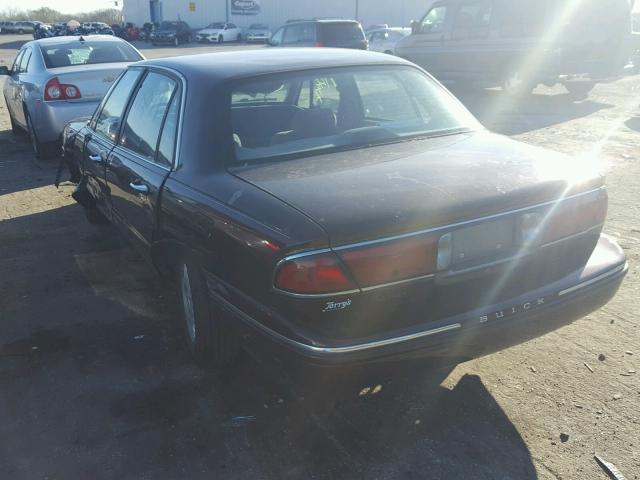 1G4HP52K6VH414124 - 1997 BUICK LESABRE CU BURGUNDY photo 3