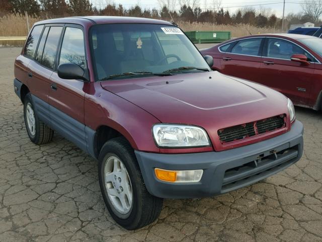 JT3GP10V3W0021420 - 1998 TOYOTA RAV4 MAROON photo 1