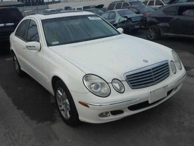 WDBUF65J63A188959 - 2003 MERCEDES-BENZ E 320 WHITE photo 1