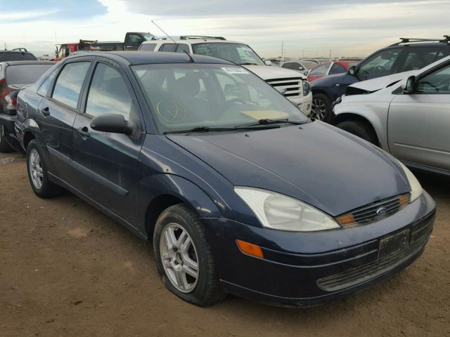 1FAFP33PX2W177497 - 2002 FORD FOCUS LX BLUE photo 1