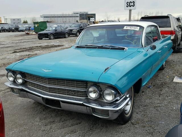 62M000139 - 1962 CADILLAC 60 SPECIAL TURQUOISE photo 2