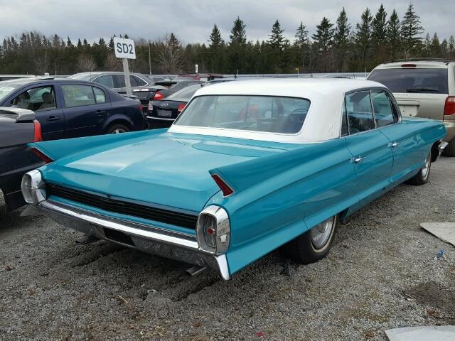 62M000139 - 1962 CADILLAC 60 SPECIAL TURQUOISE photo 4