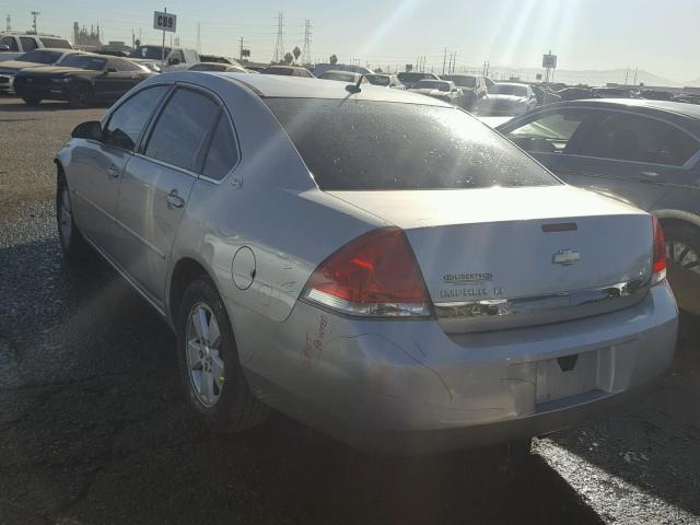 2G1WT58K569154375 - 2006 CHEVROLET IMPALA LT SILVER photo 3