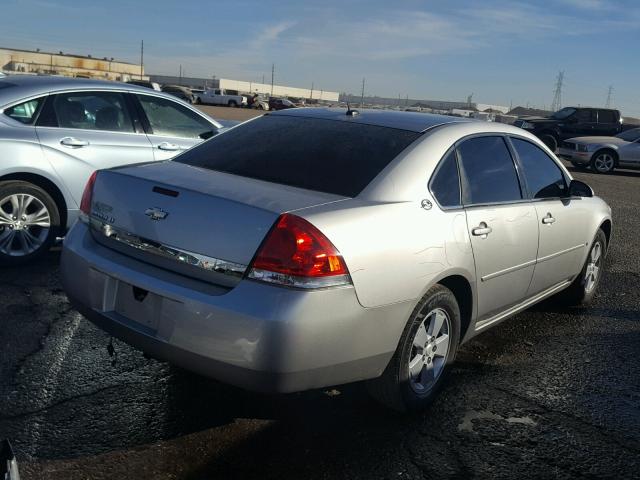 2G1WT58K569154375 - 2006 CHEVROLET IMPALA LT SILVER photo 4