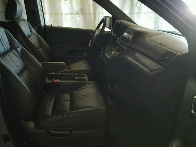 5FNRL38797B051056 - 2007 HONDA ODYSSEY EX BLUE photo 5