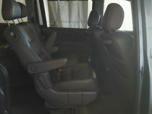 5FNRL38797B051056 - 2007 HONDA ODYSSEY EX BLUE photo 6